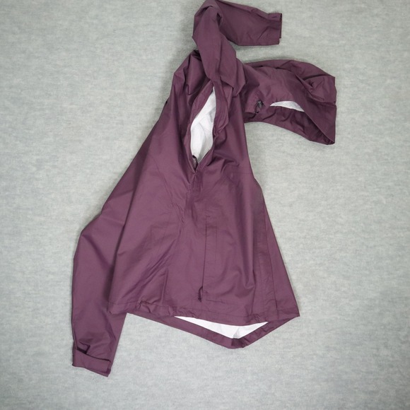 Outdoor Research Apollo Rain Jacket Women's Small Purple Waterproof Hooded Shell - Picture 5 of 9